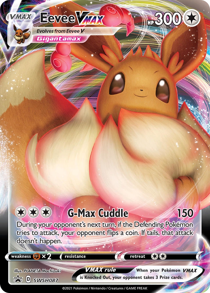 Sword & Shield Promo's Eevee VMAX #87